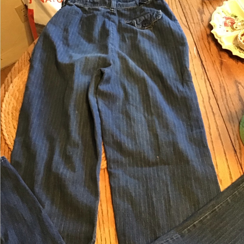 Wheels vintage jeans sz 32 waist, pinstripe